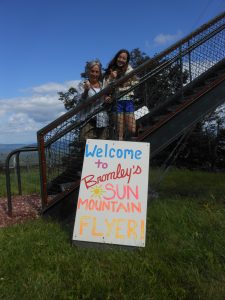 grandma at Bromley mountain