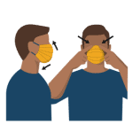 Fitting a Cloth Face Mask