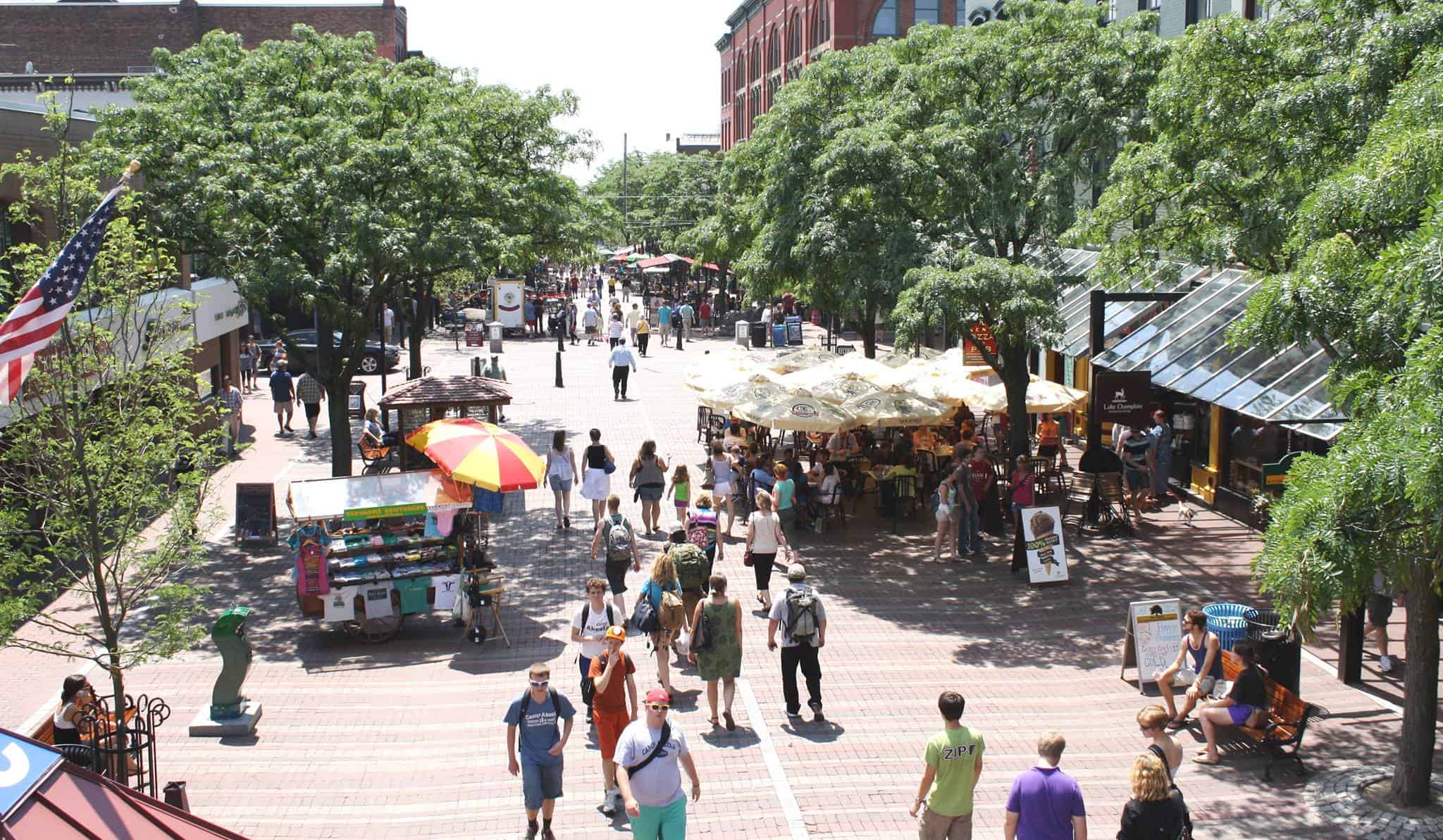 Church Street Marketplace - Summertime Shopping