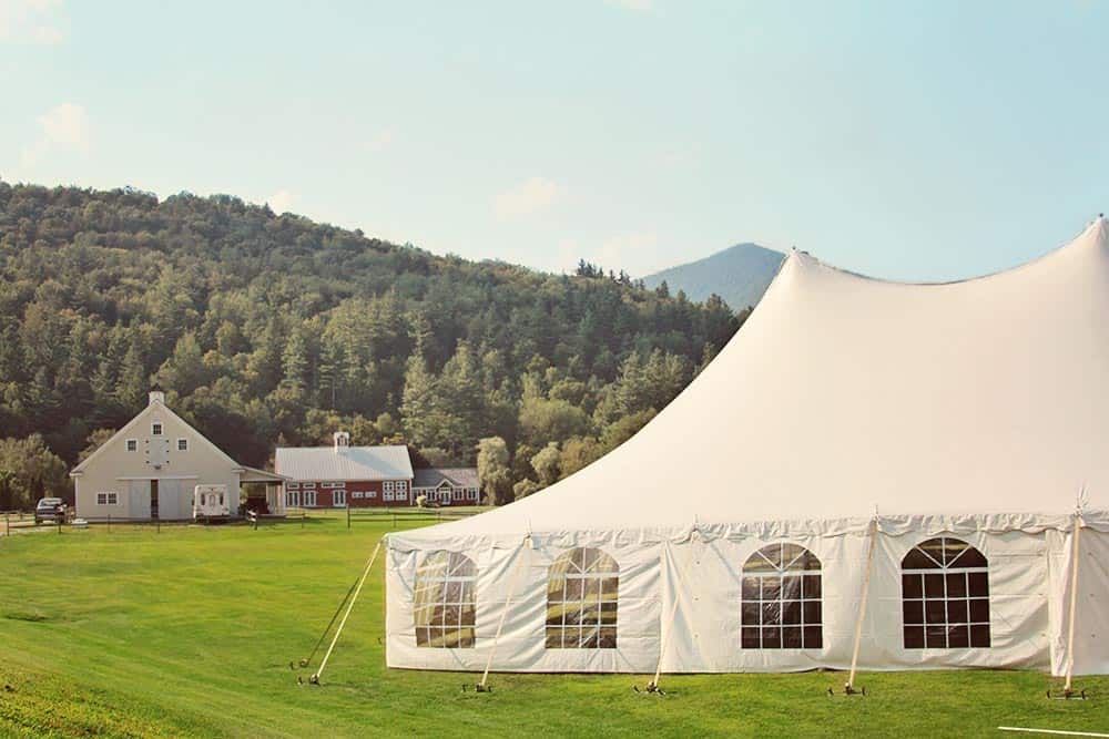 Riverside Farm - Event Tent