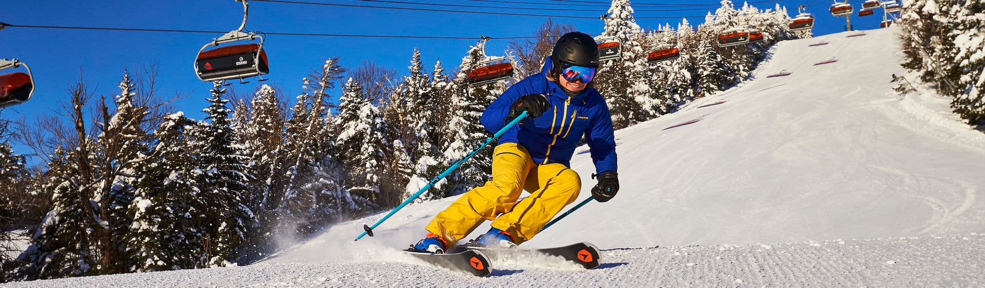 Okemo Mountain Resort - Skiing with Chairlift