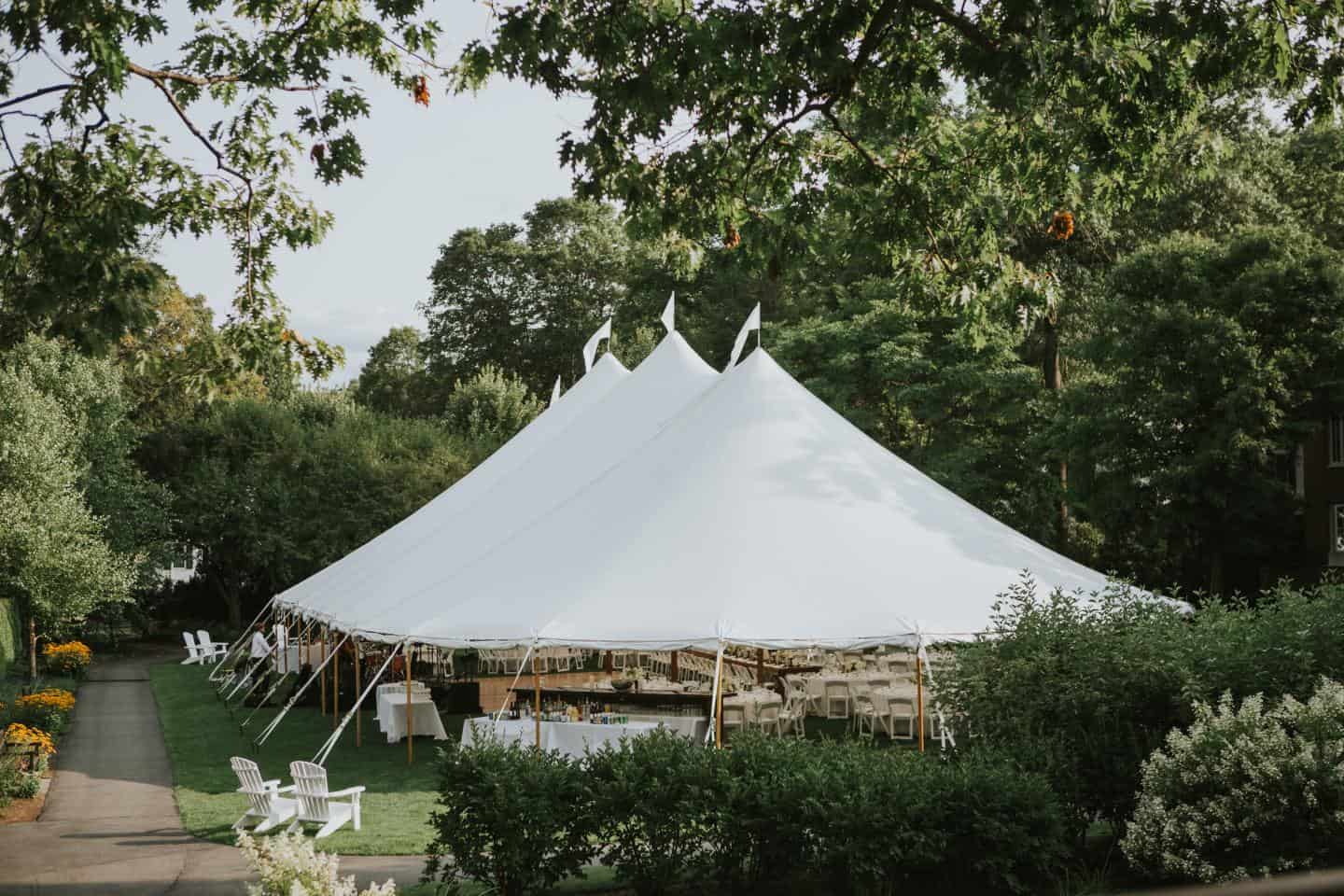 Woodstock Inn - Outdoor Wedding Tent