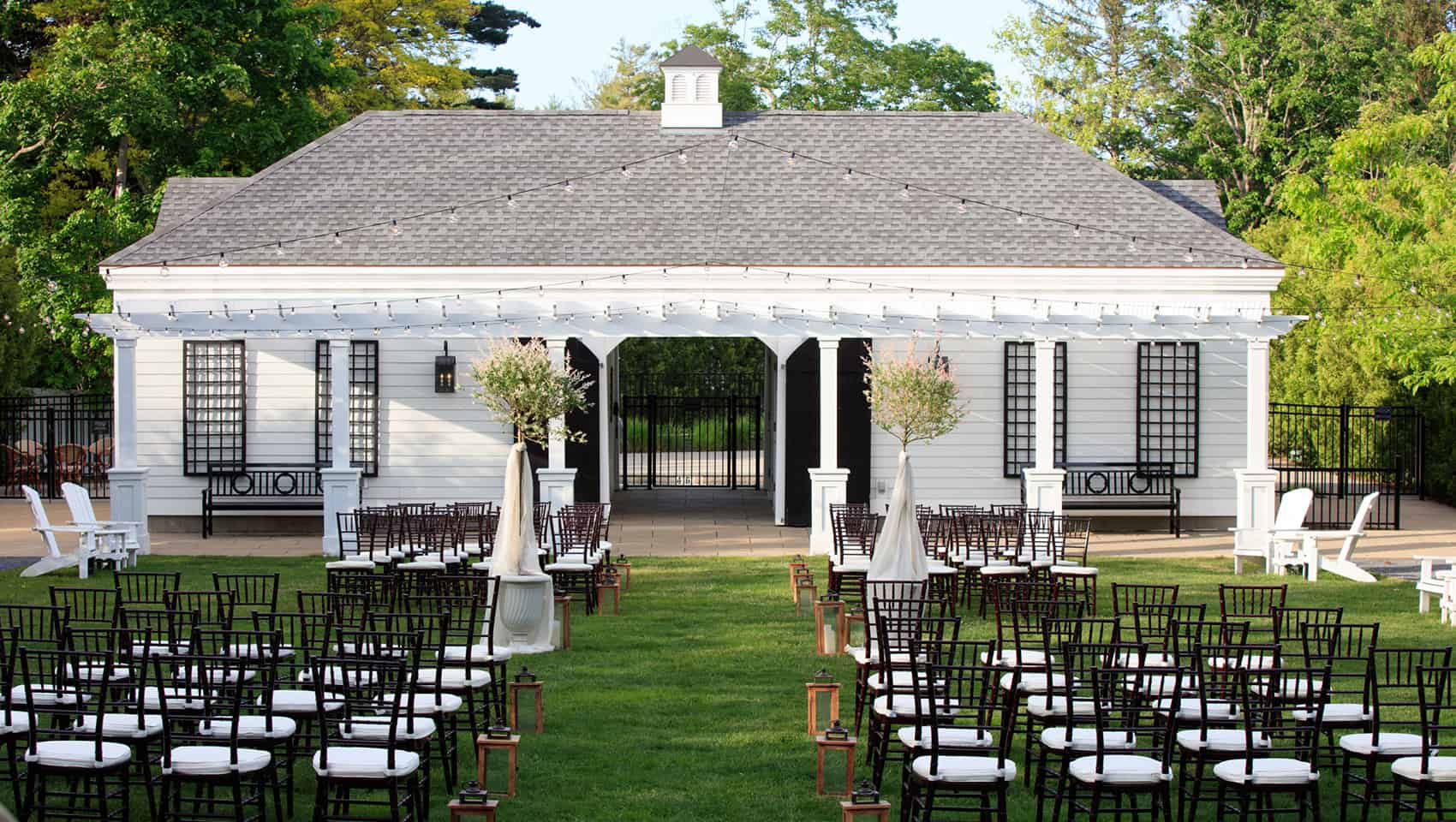 Kimpton Taconic Hotel - Summer Outdoor Wedding Seating