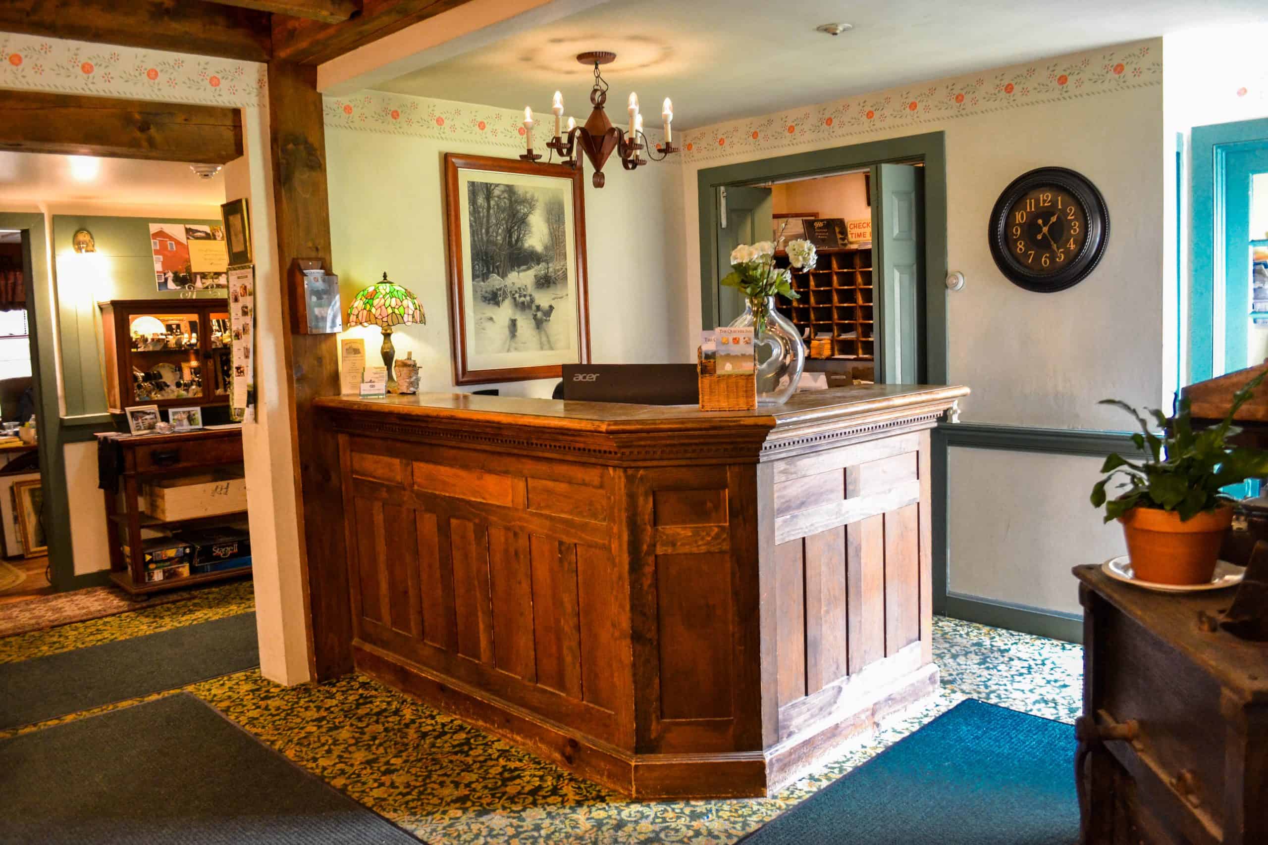 Quechee Inn at Marshland Farm - Front Desk