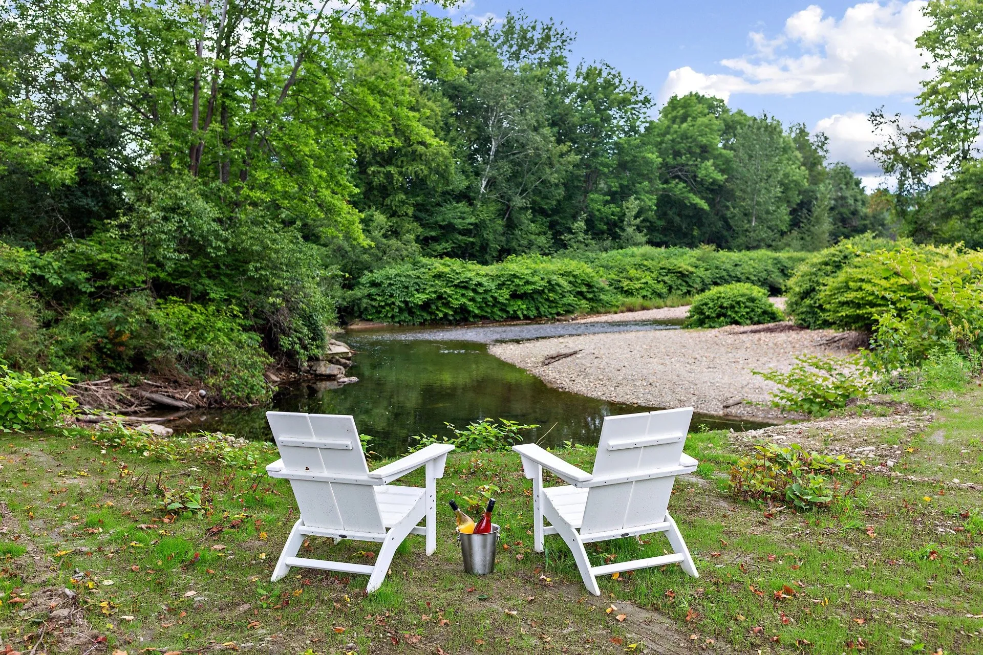 Town & Country Stowe - Adirondak Chairs by the River