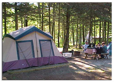 Shelburne Camping Area - Tent
