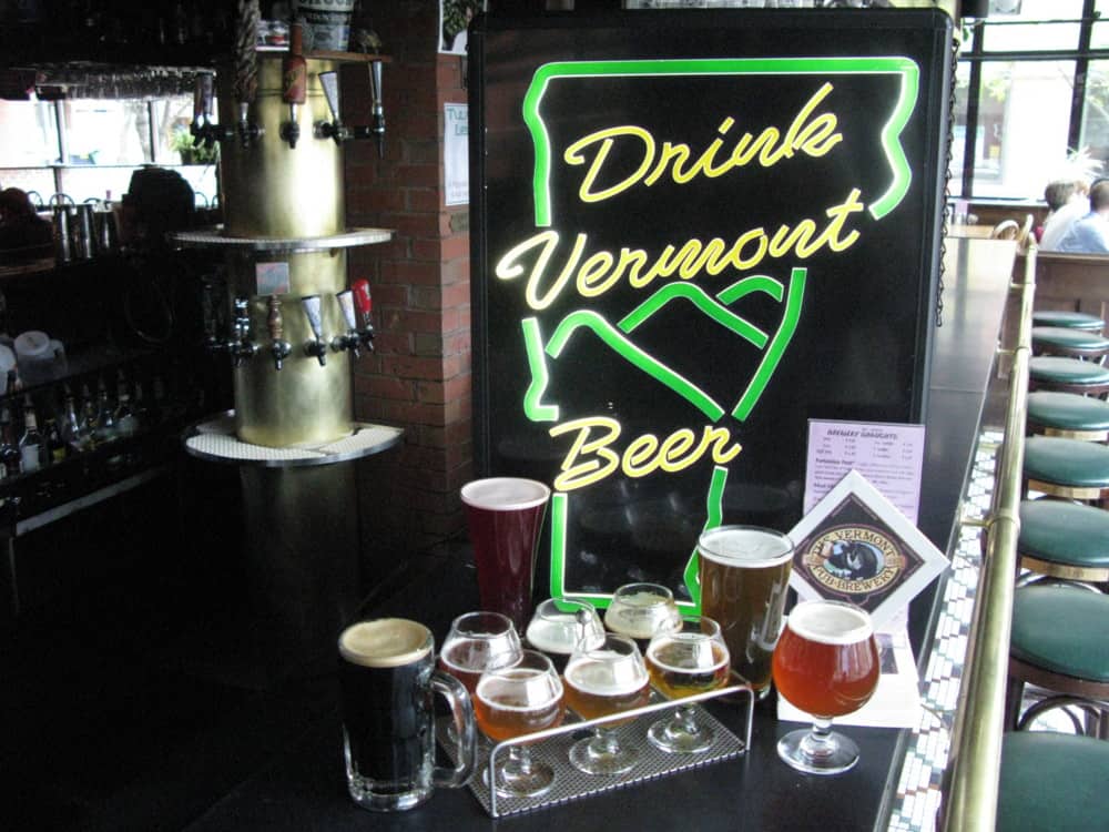 Vermont Pub & Brewery - Beer Flight