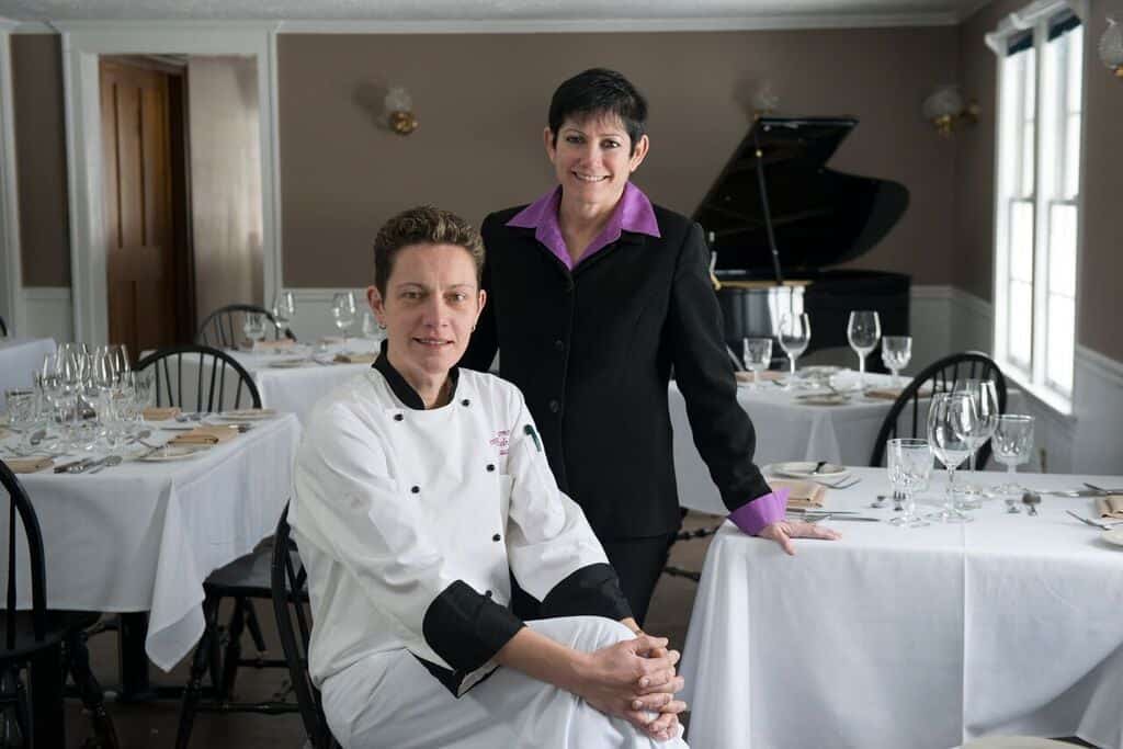 Lincoln Inn & Restaurant - Proprieter Mara Mehlman and Chef Jevgenija Saromova