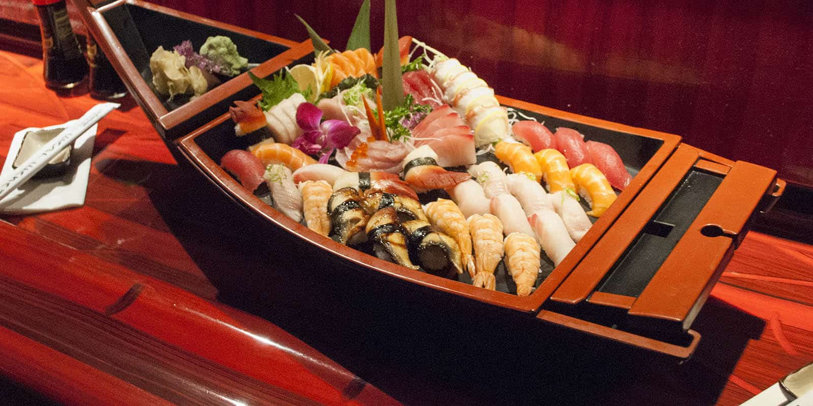 Sushi Yoshi Stowe - Sushi Boat