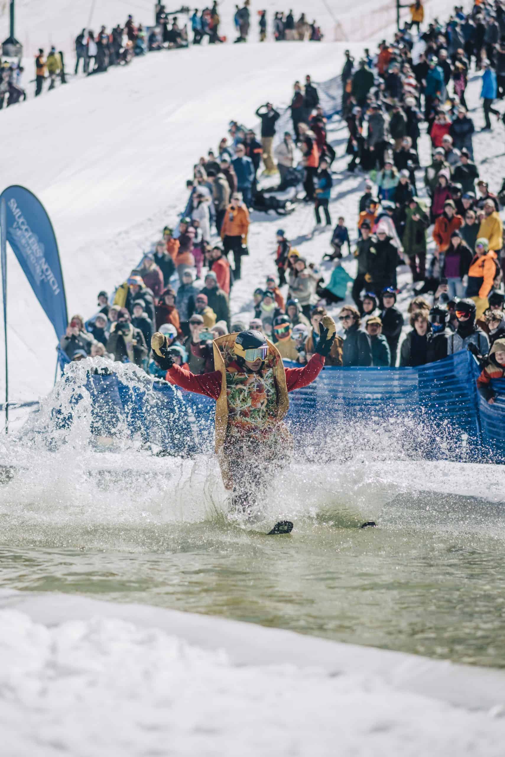 Smugglers' Notch Resort Pond Skimming