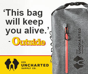 Uncharted Supply Co. - This Bag Will Keep You Alive - 300x250