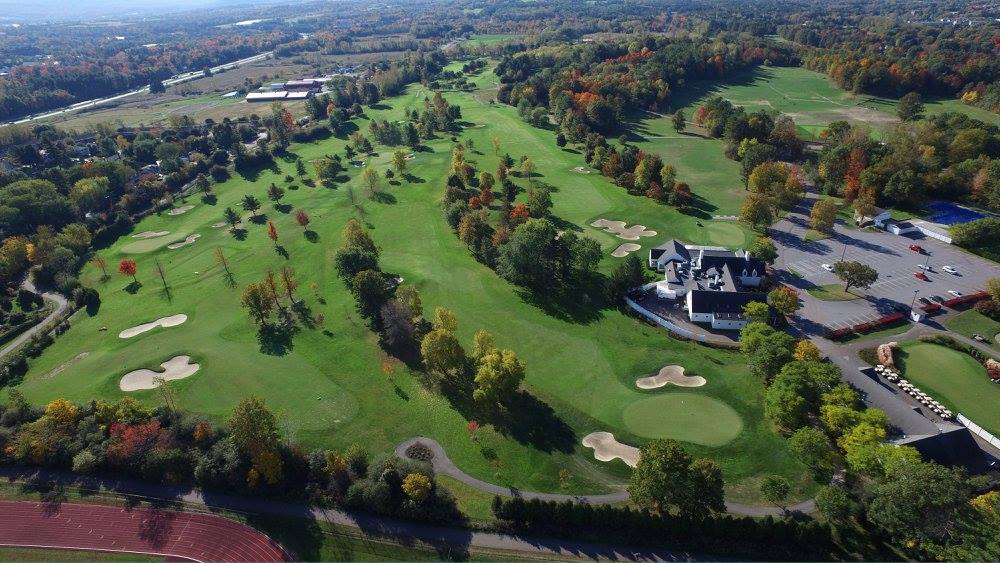 Burlington Country Club - Golf Course Aerial