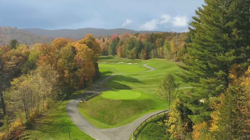 Green Mountain National Golf Course - Fall Aerial View