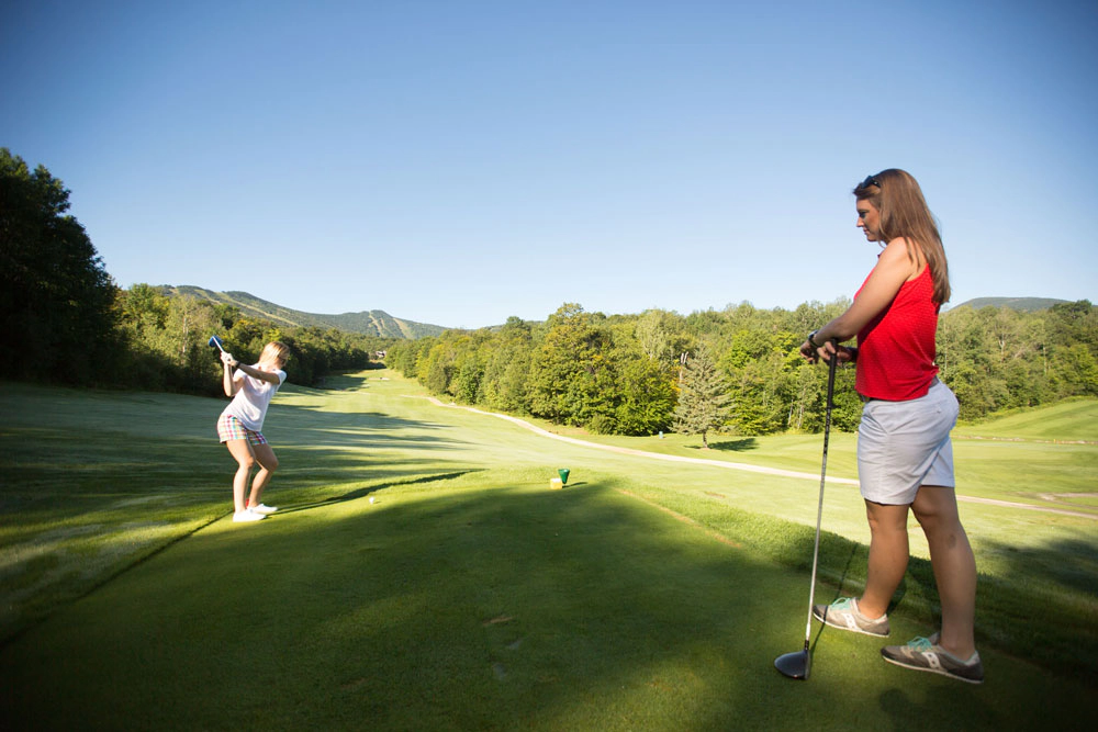 Killington Golf Course - Women Golfing