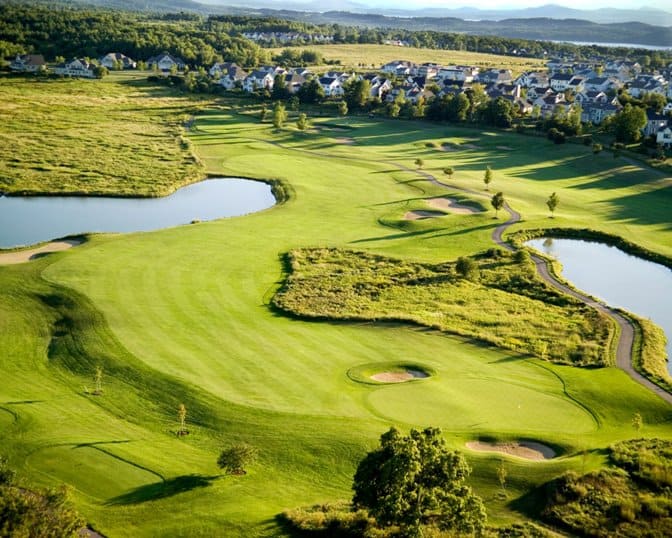 Vermont National Country Club - Golf Course Aerial 2