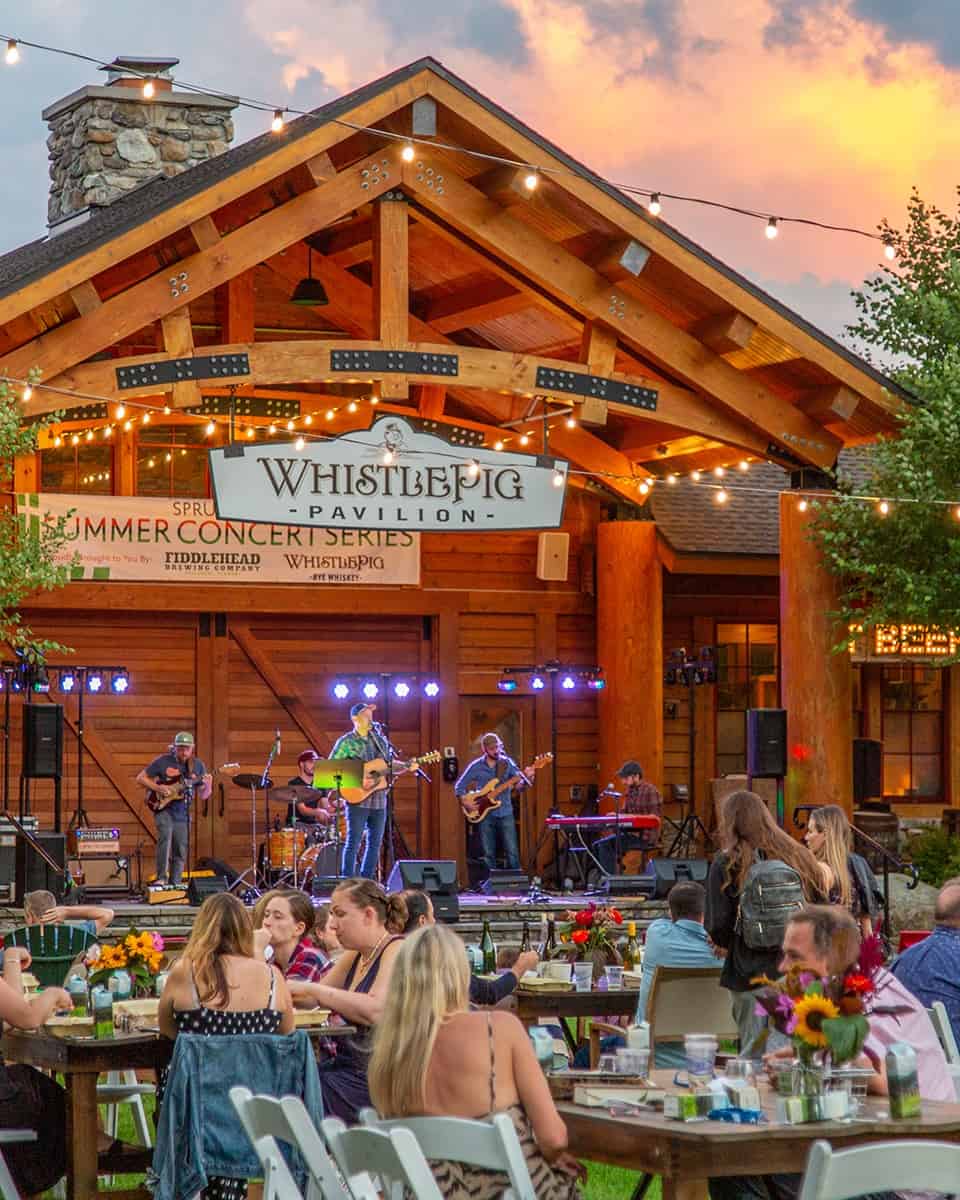 Spruce Peak Performing Arts Center - Summer Concert Series at WhistlePig Pavilion