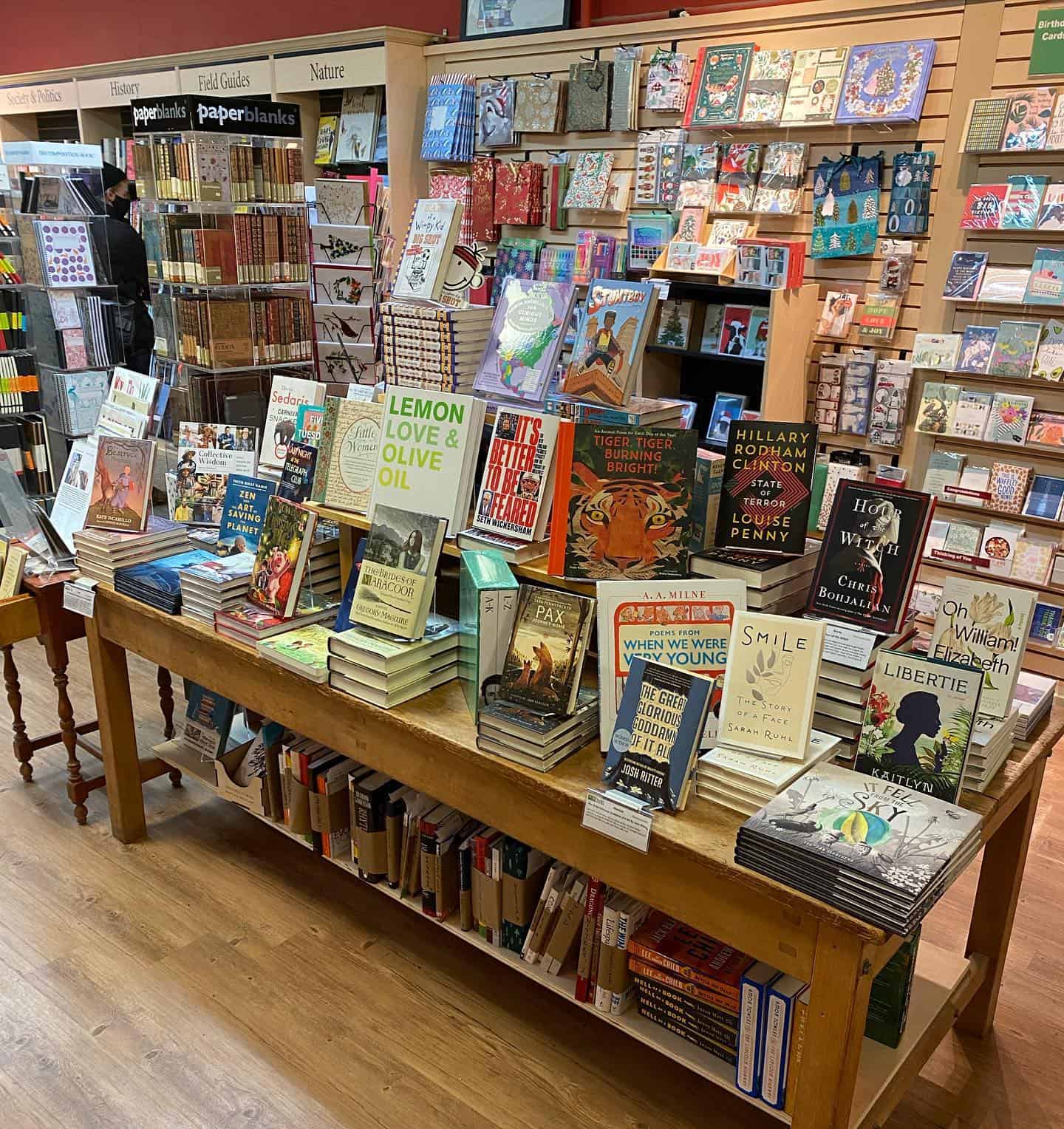 The Vermont Book Shop - Book Display