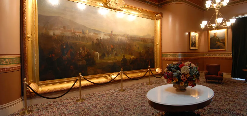 Vermont State House - Cedar Creek Room Painting