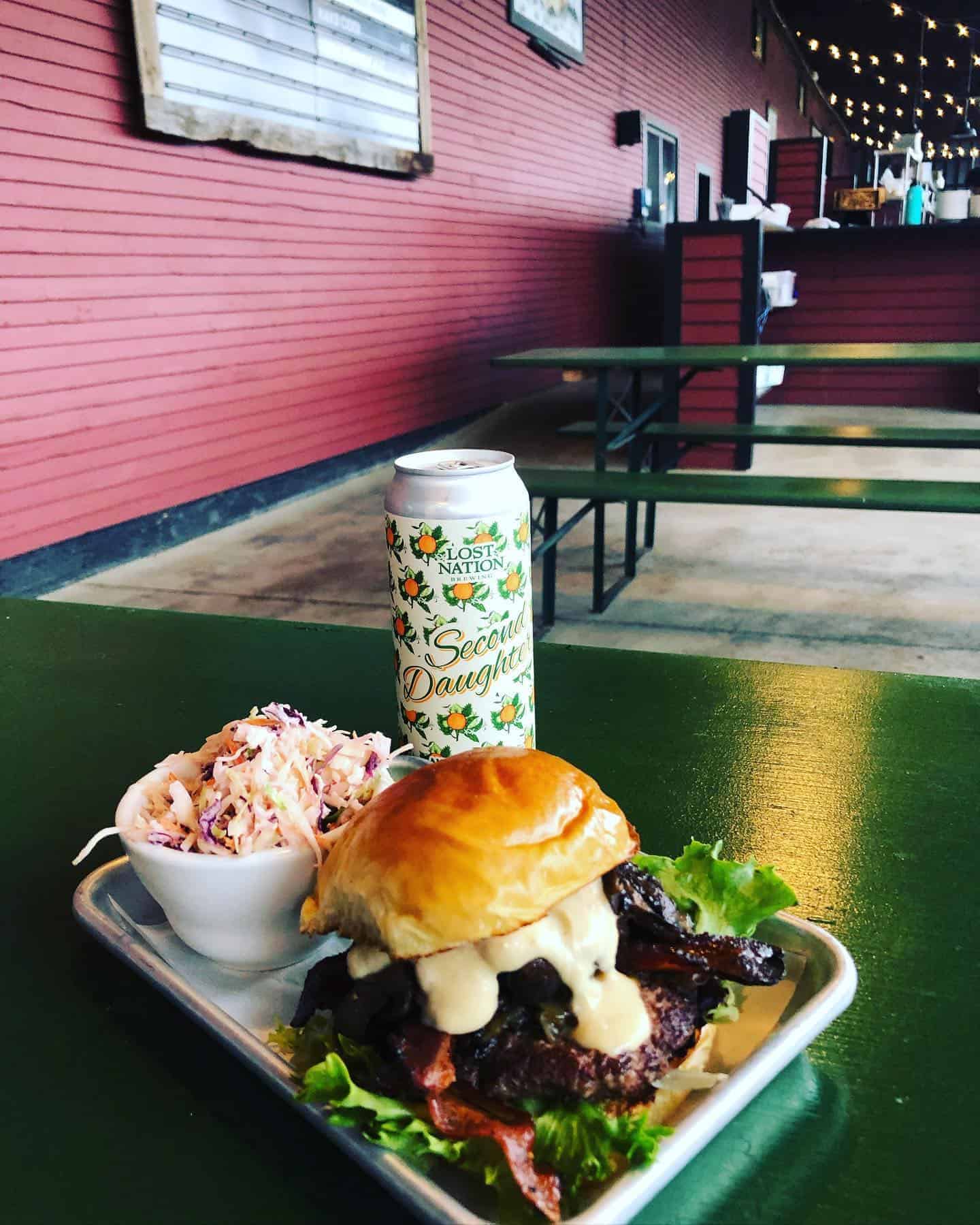 Lost Nation Brewing - Burger and Beer