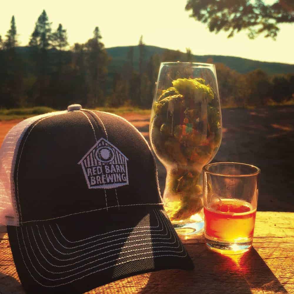 Red Barn Brewing - Hat, Hops, and Glass
