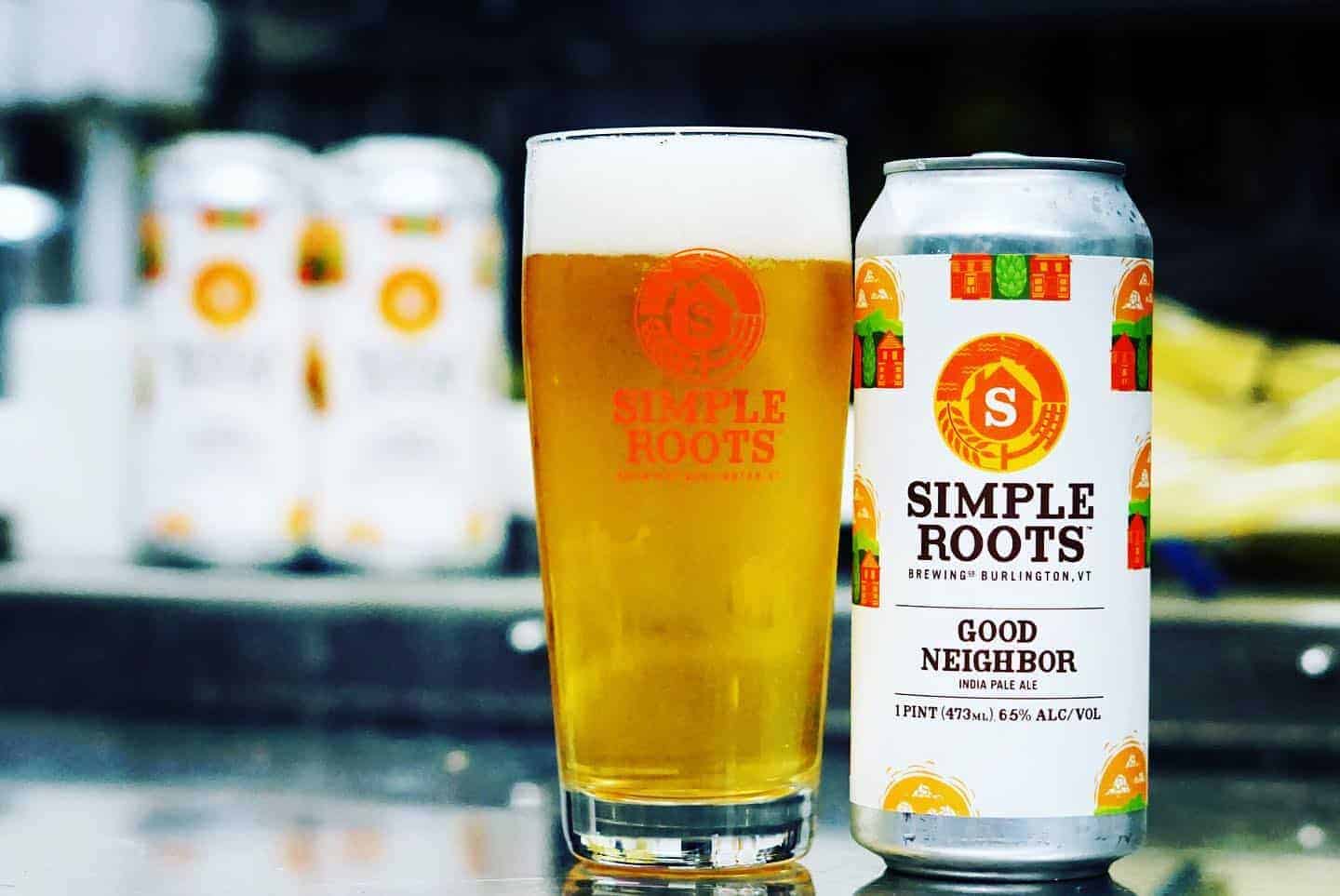 Simple Roots Brewing - Good Neighbor Can & Glass
