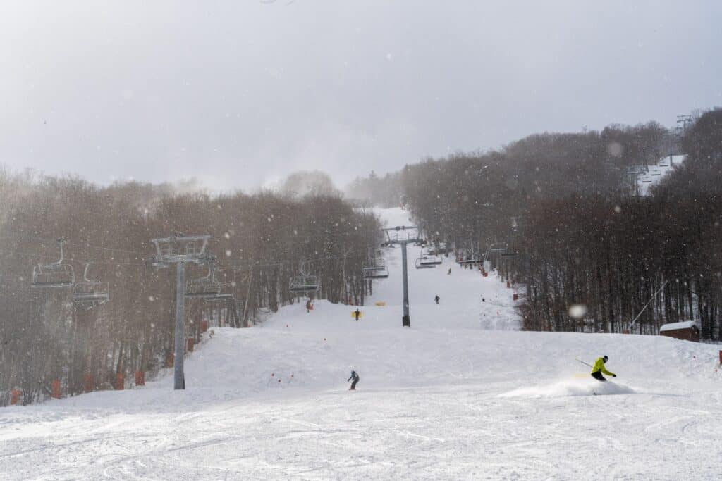 Stowe Resort Ski Mountain Early Season