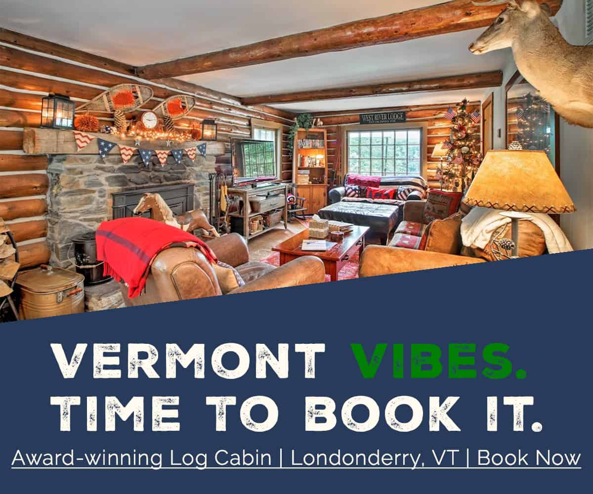 Vermont-Vibes-Time-to-Book-It-Londonderry-Log-Cabin