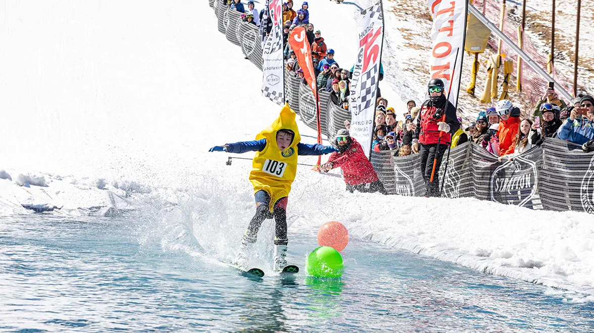 Stratton Mountain Pond Skim