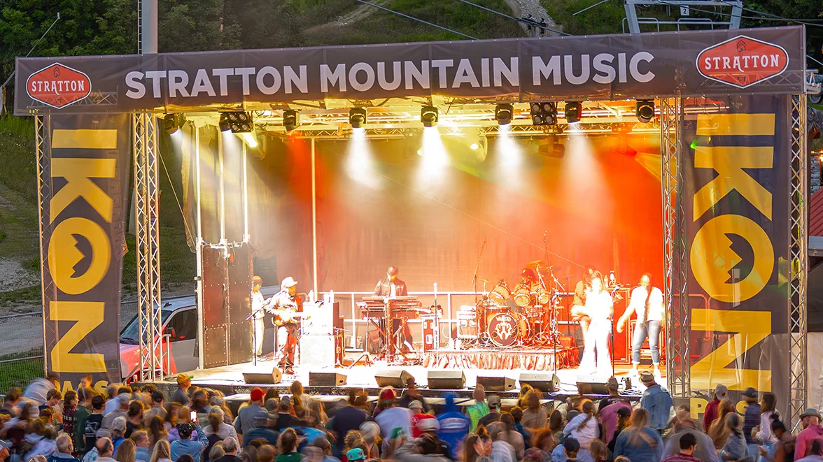 Stratton Mountain Concert Stage