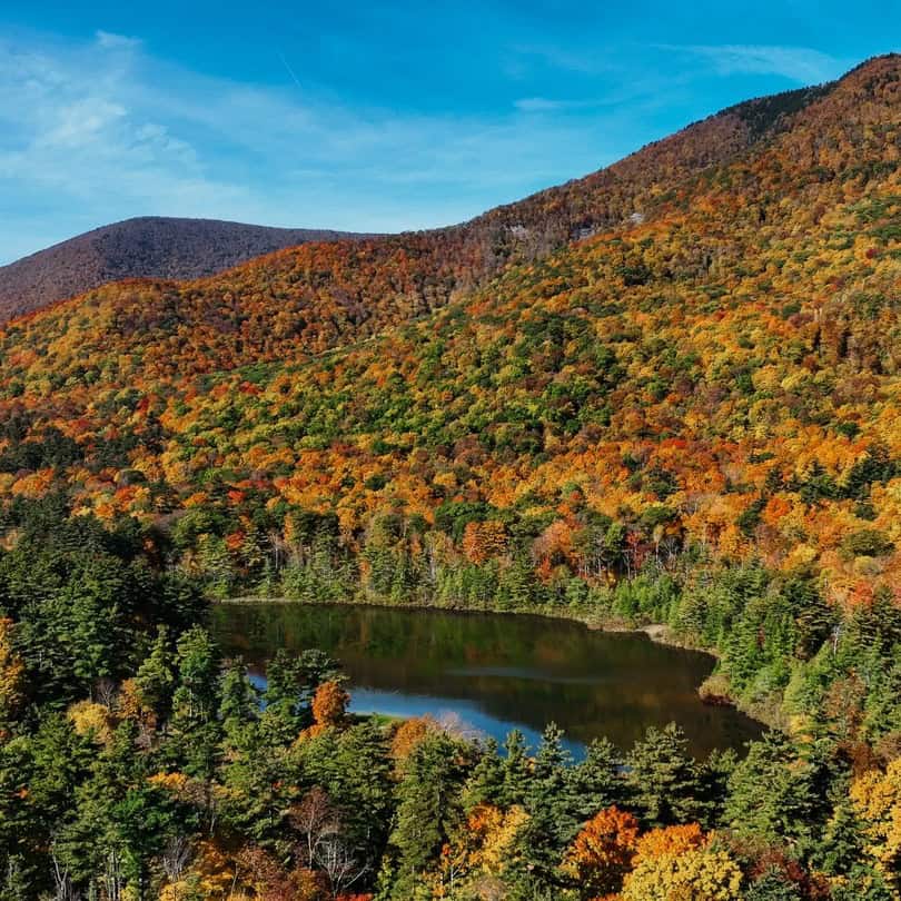 Equinox Resort - Peak Foliage Pond