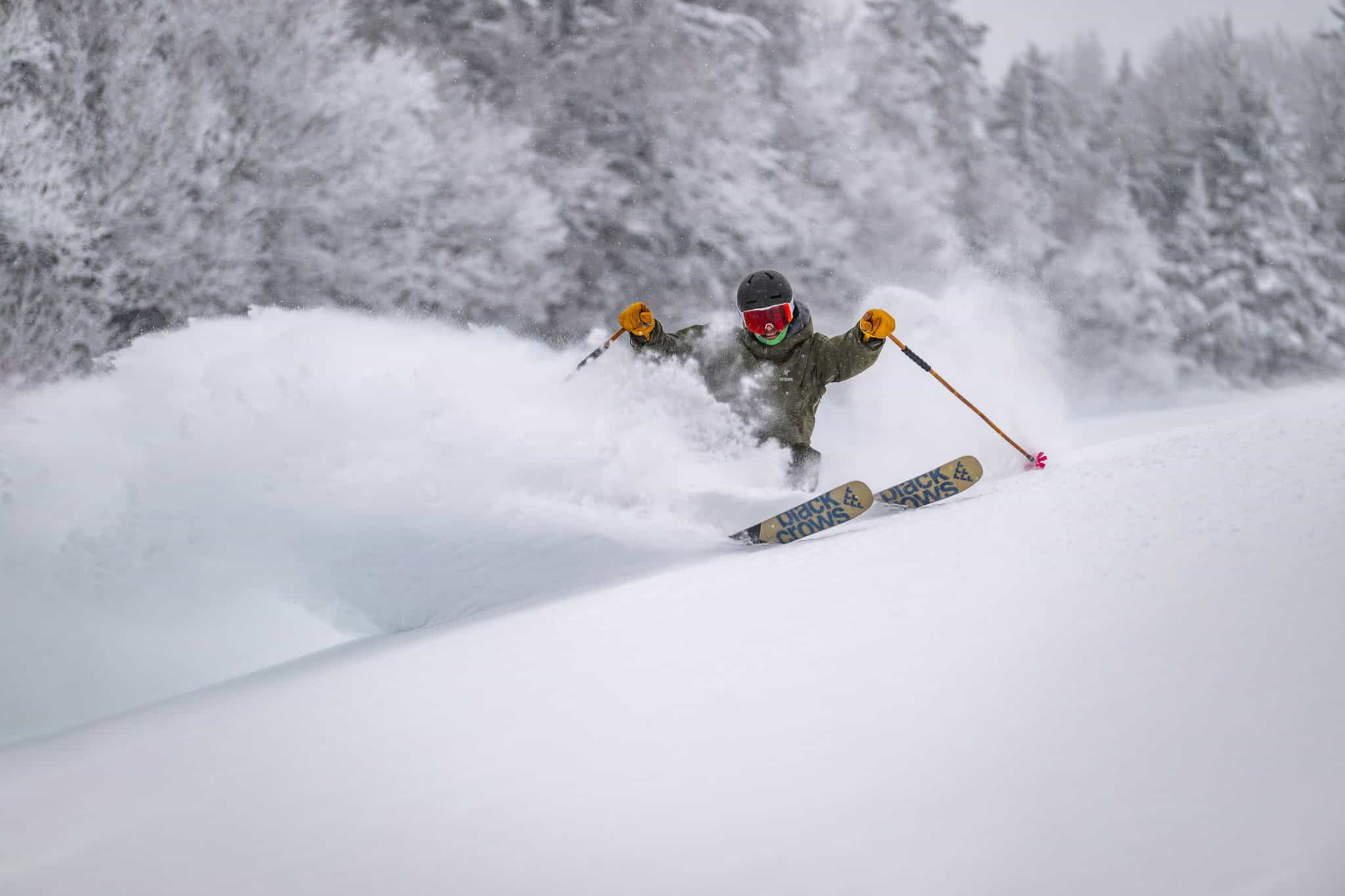 Stratton Mountain Resort - Powder Day Ski Turns