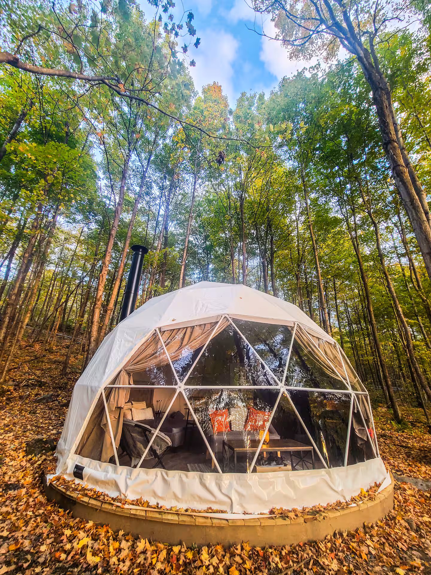 Off Grid EcoFarm Geodome Getaway