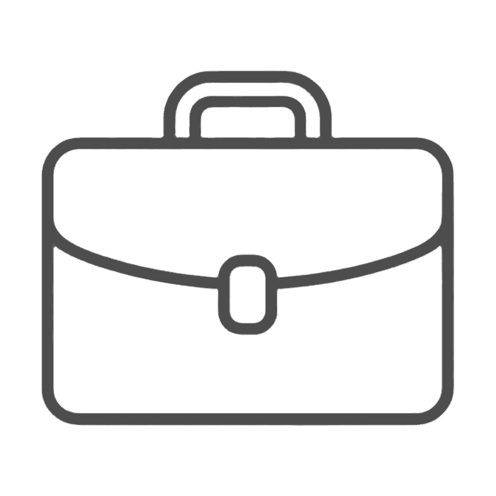 Business Travel Briefcase Icon