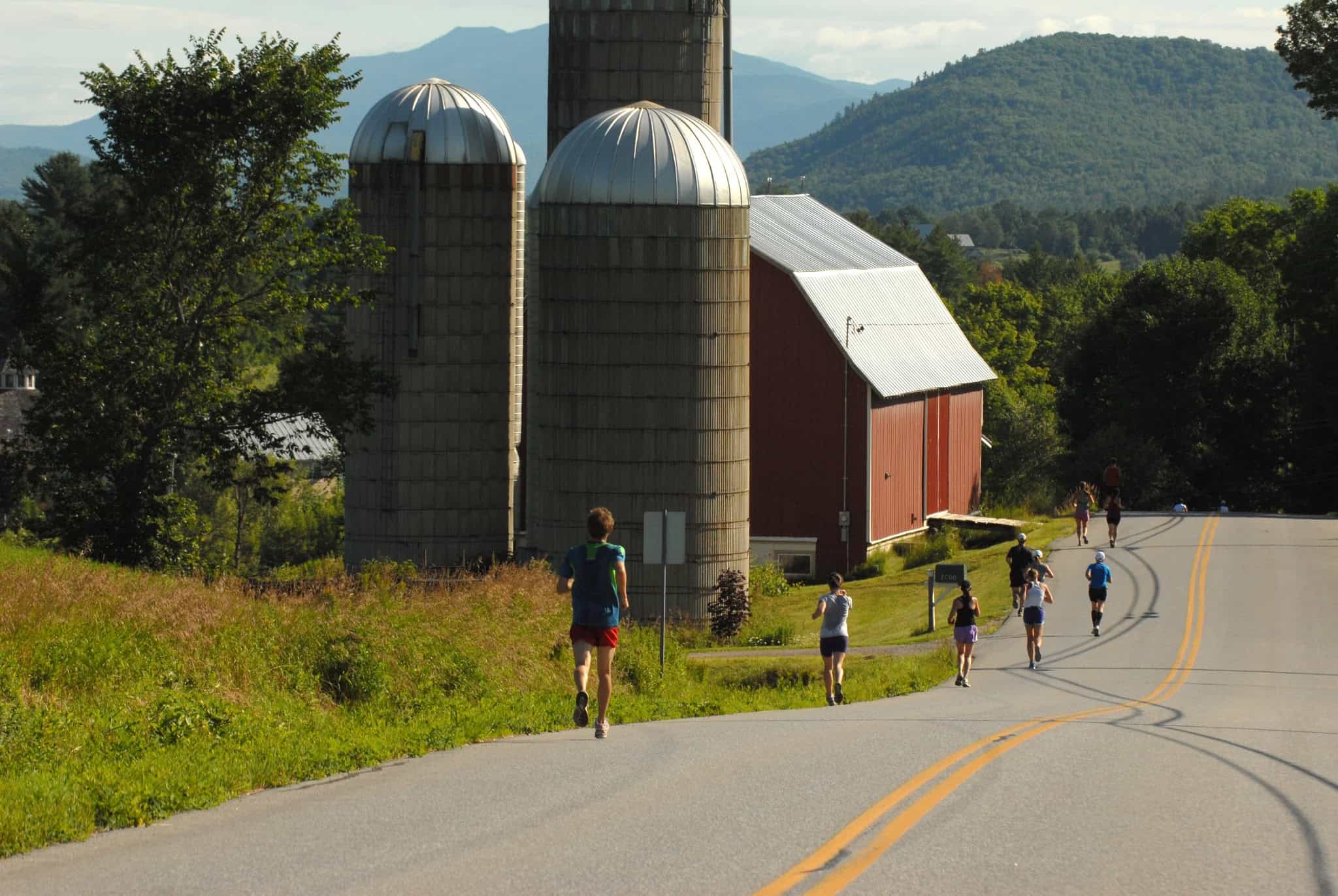 Mad Marathon Running Mountain Roads