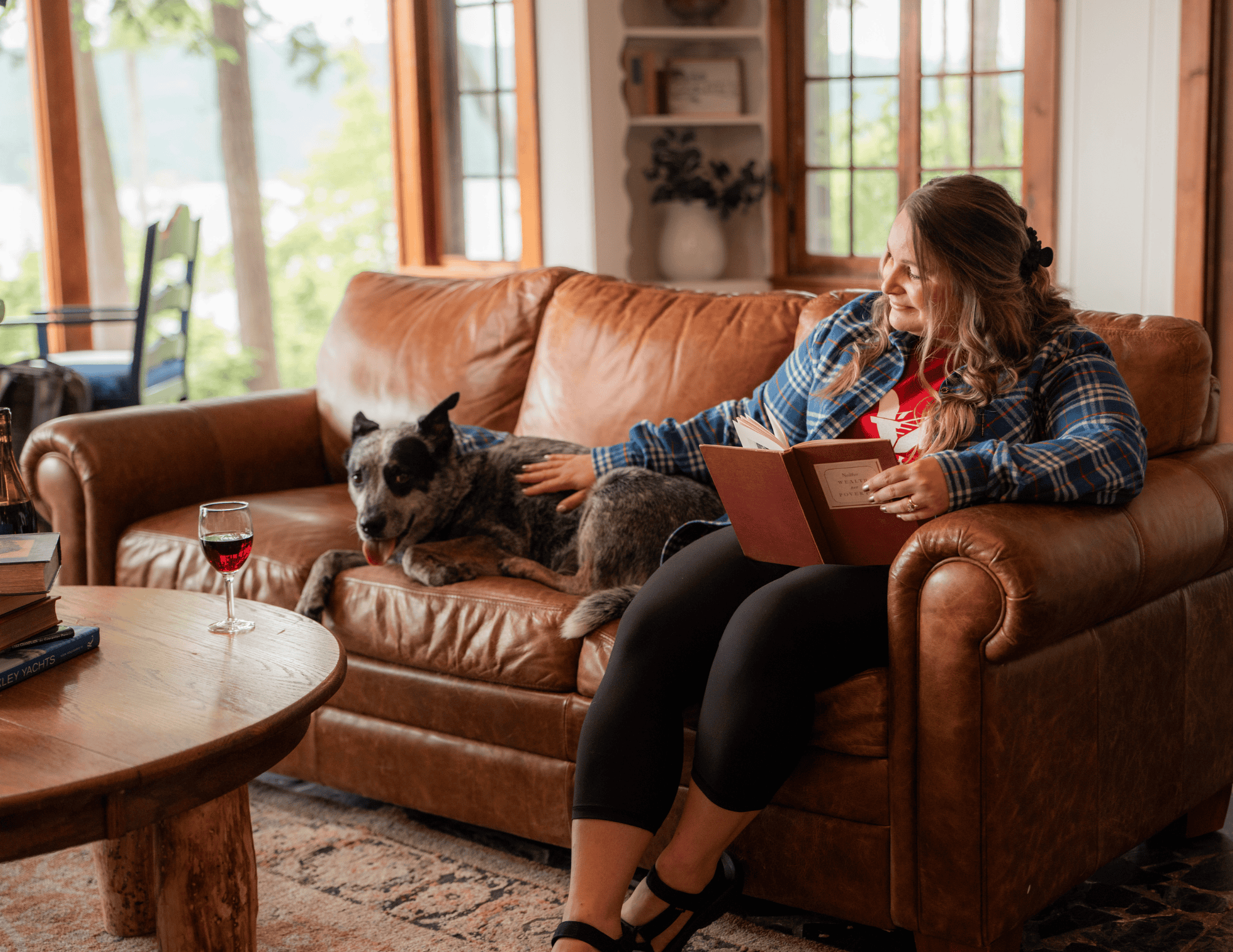 Basin Harbor Pet Friendly on Couch